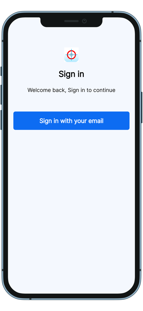 RENR FOCUS - Sign in screen for RENR FOCUS nursing exam prep app