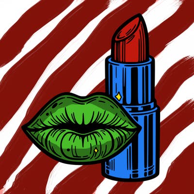 lips and lipstick