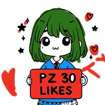 cute girl with a sign that says plz 30 likes