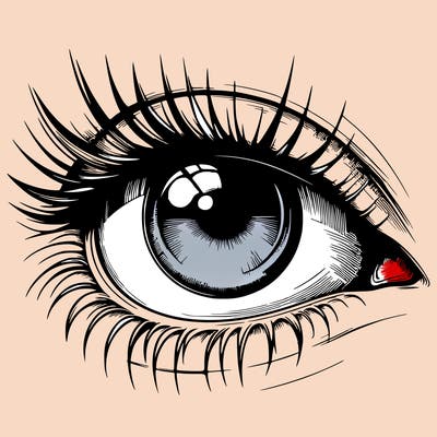 realistic eye