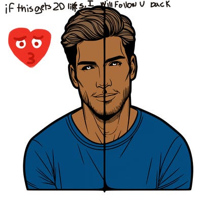 a really hot realistic guy