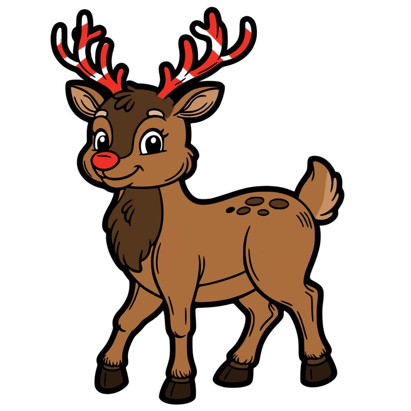 a christmas reindeer