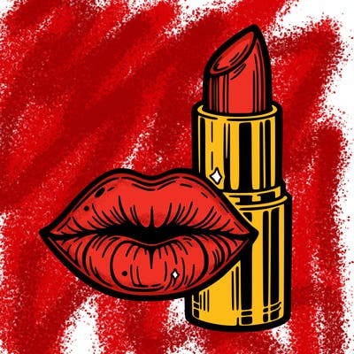 lips and lipstick