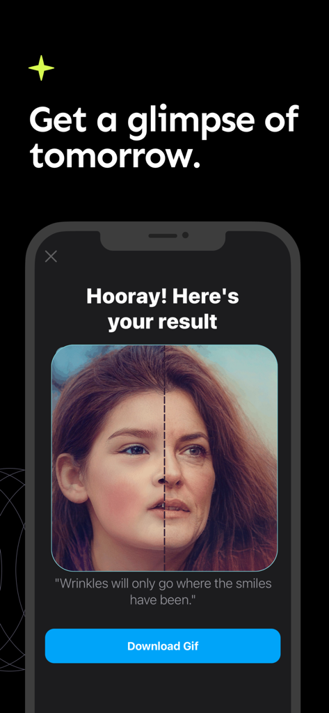 Aging Booth: Make Old Face GIF - Entertainment App | MWM