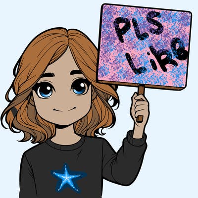 realistic girl holding up a sign