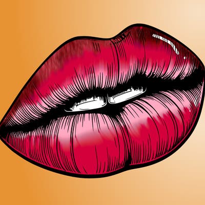 realistic lips