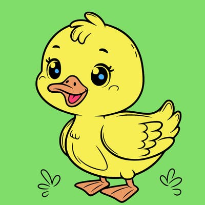 cute duck