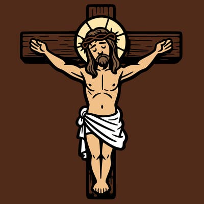 jesus on the cross