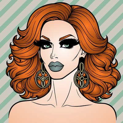 realistic drag queen