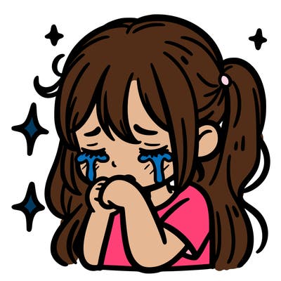 crying girl