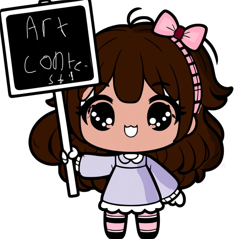 cute girl holding a sign