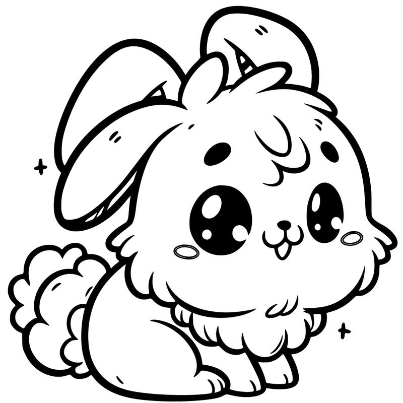 bunny cute fluffy