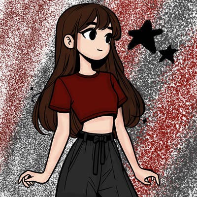 girl in a cute crop top