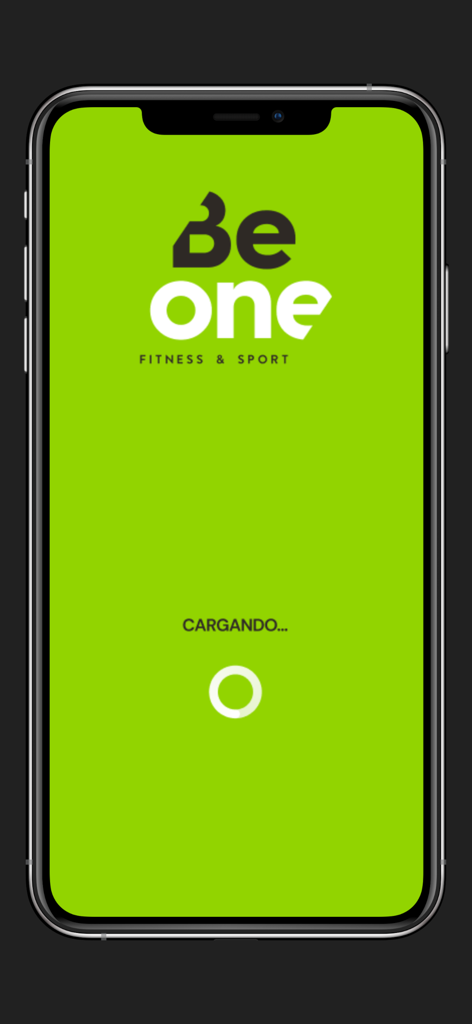 BeOne Pass - BeOne Pass フィットネス＆スポーツアプリのローディング画面