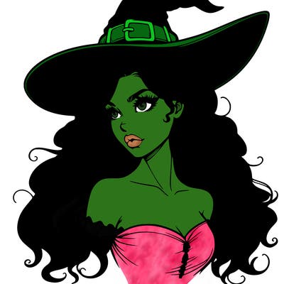 realistic witch