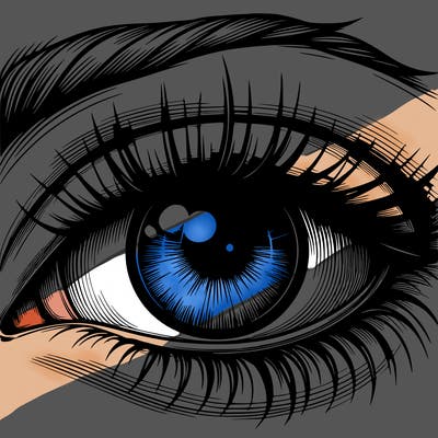 realistic eye