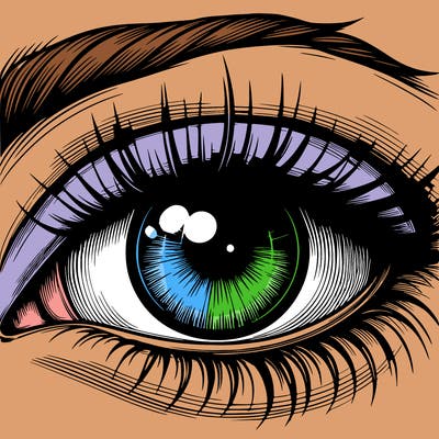 realistic eye