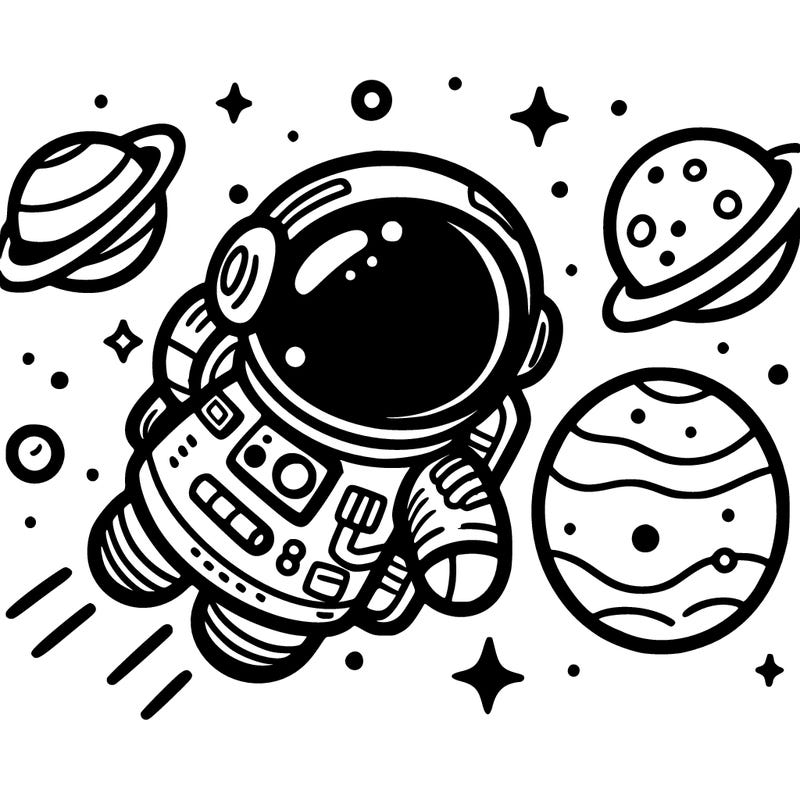 space cartoon