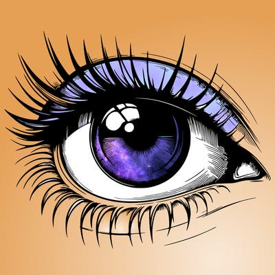 realistic eye