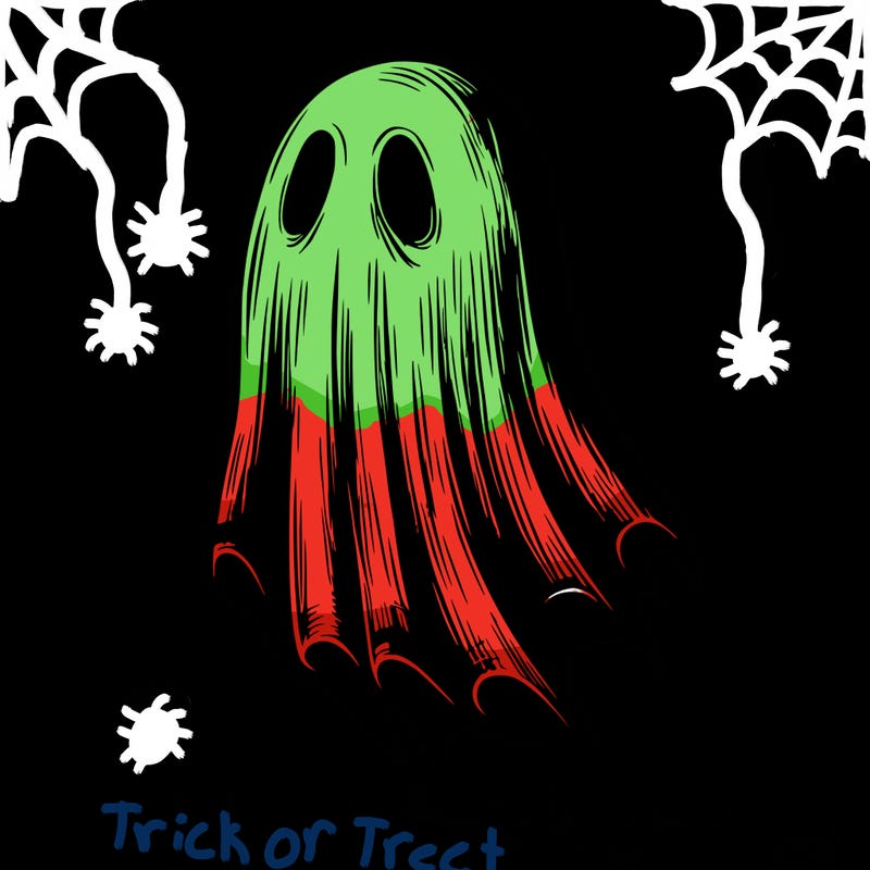 realistic creepy ghost