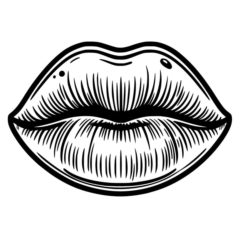 lips with detail