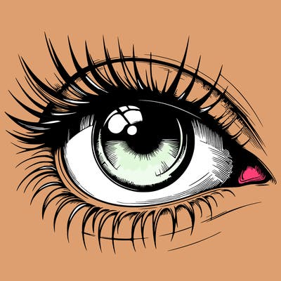 realistic eye