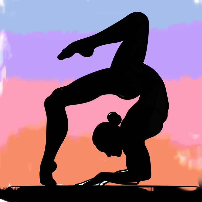 gymnastic pose