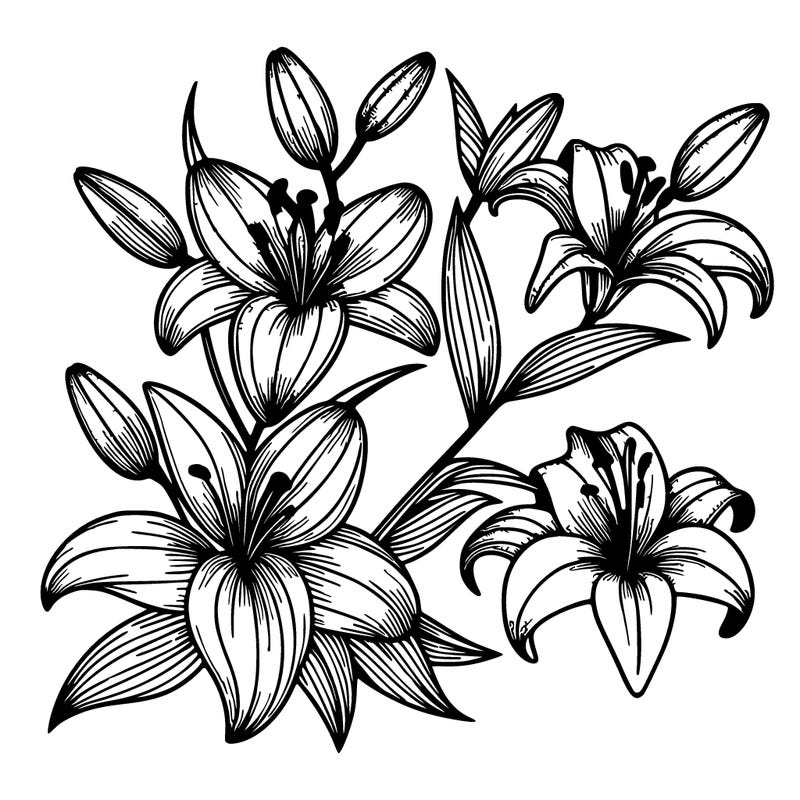 lily pattern