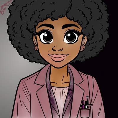 african american female scientist