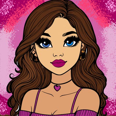 realistic pretty girl