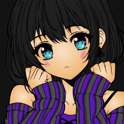 beautiful anime girl