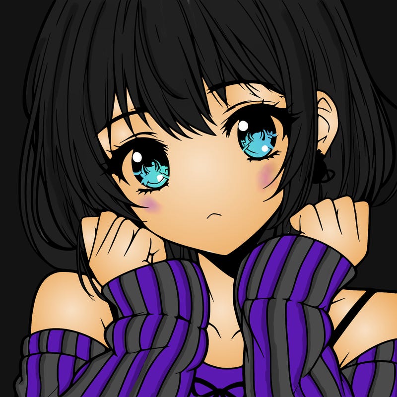 beautiful anime girl