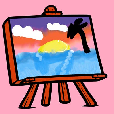 blank canvas