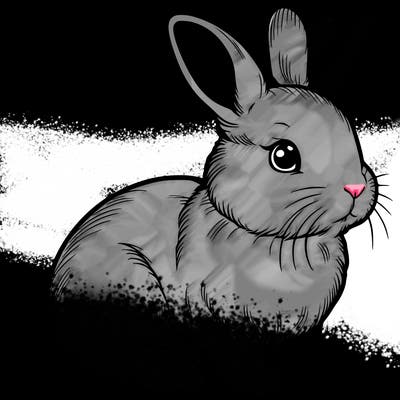 realistic bunny