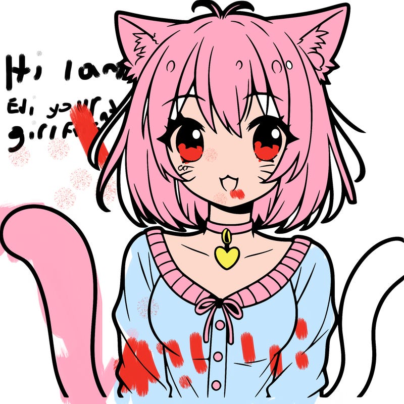 cat anime girl