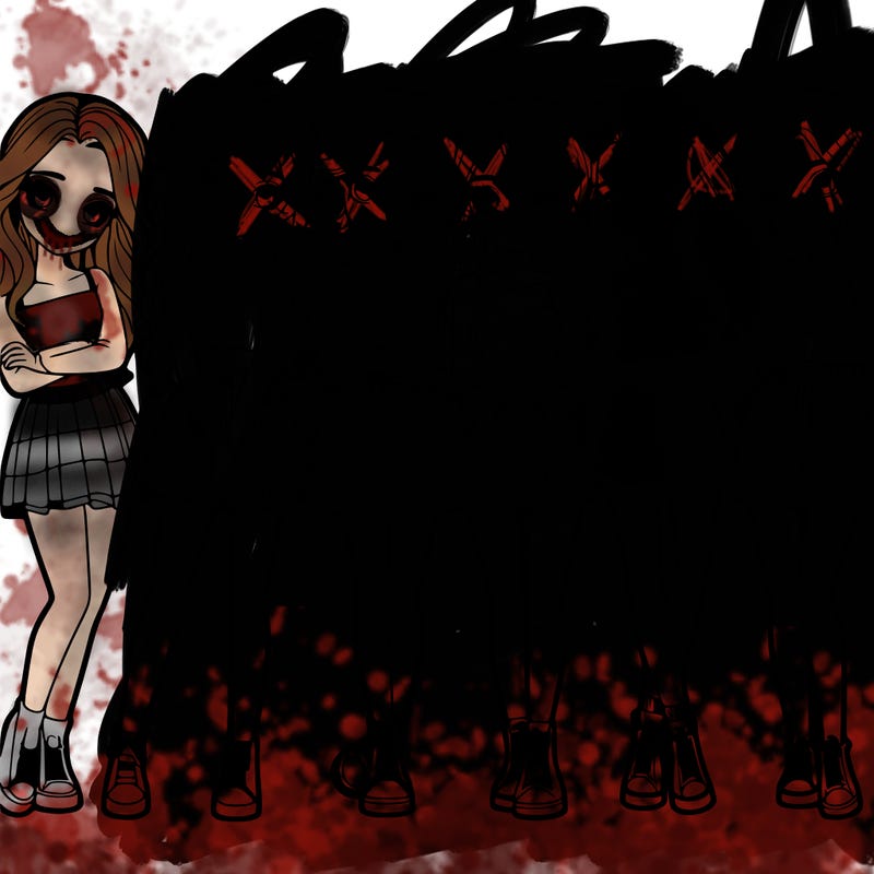 a group of girls realistic