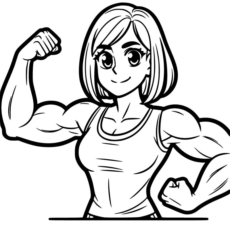 strong lady