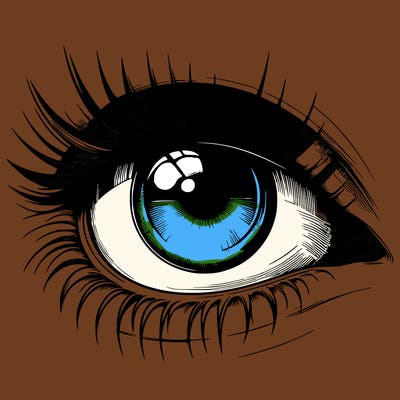 realistic eye