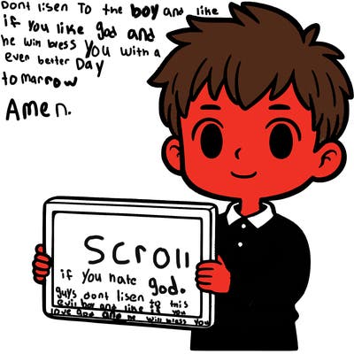 a boy holding a board