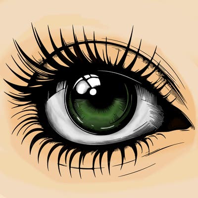 realistic eye