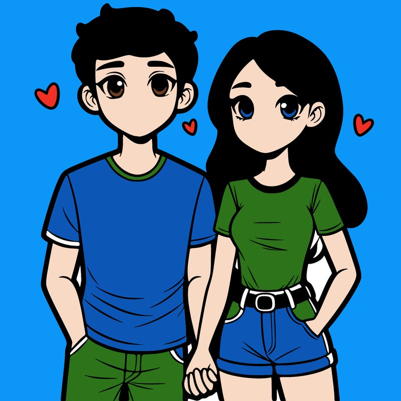 boyfriend and girlfriend