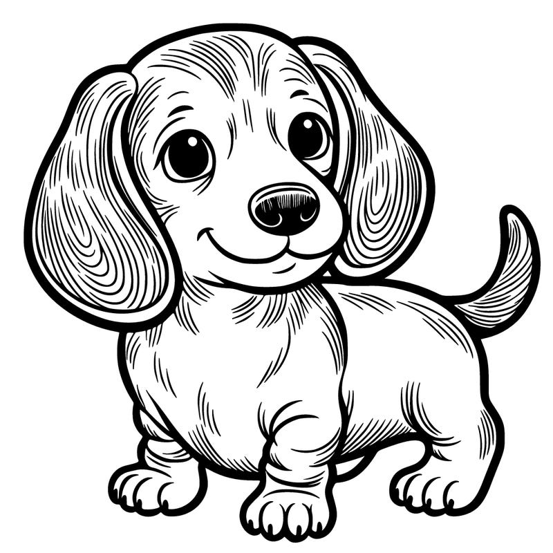 a dachshund puppy