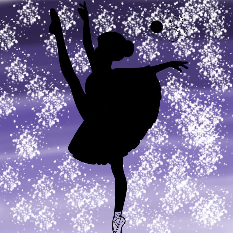 ballet dancer realistic holding a leg