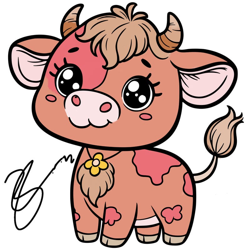 cute cow