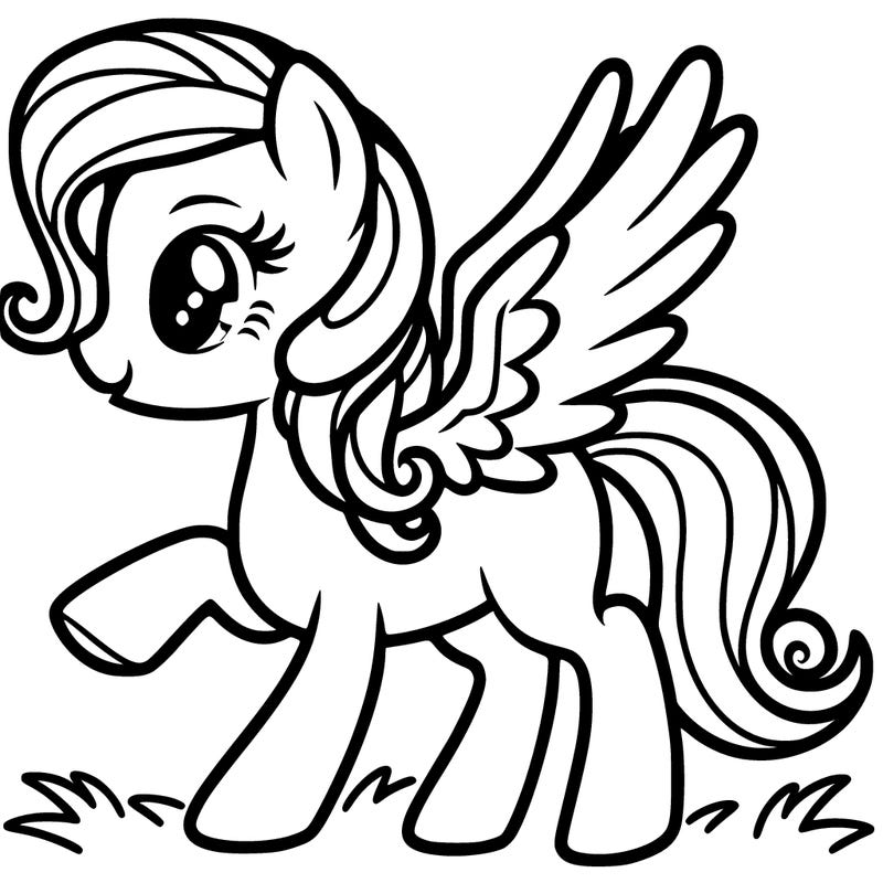 little pony pegasus