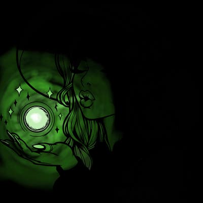 realistic elf casting a spell with lips