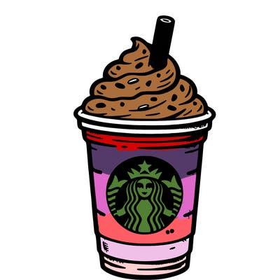 starbucks, frappuccino