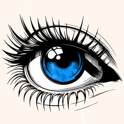 realistic eye