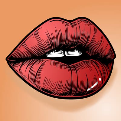 realistic lips