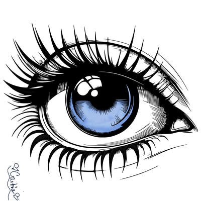 realistic eye